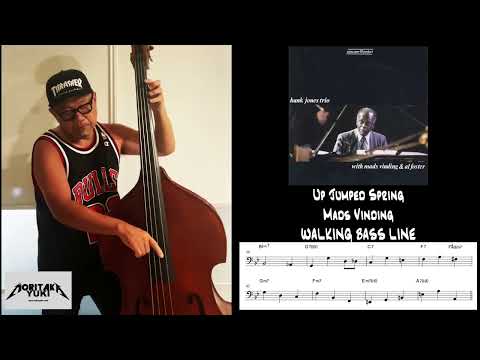 No.42 Walking Bass Transcription  -  Up Jumped Spring / Mads Vinding