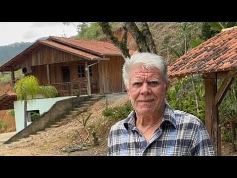 ELE ABANDONOU A CIDADE PARA VIVER NUM PARAÍSO- SEU NICOLAU MAJOR GERCINO