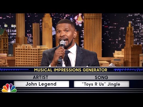 , title : 'Wheel of Musical Impressions with Jamie Foxx'