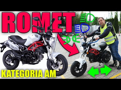 AM category ROMET inspection and maintenance activities FIRST DRIVING LICENSE from 14 years || EX...