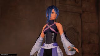 [KH3 ReMind] Aqua vs Terranort & Vanitas  No Damage (Critical Mode)