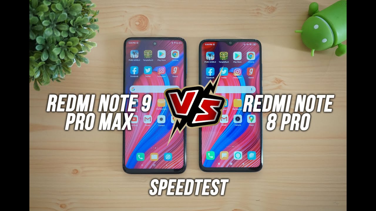 Redmi Note 9 Pro Max vs Redmi Note 8 Pro Speedtest (SD720G vs Helio G90T)