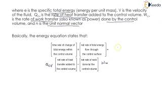 Conservation of Energy in Fluid Mechanics - Fluid Dynamics - Fluid Mechanics 1