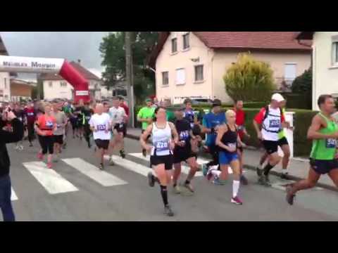 Départ du Trail Damprichard 12 km 2013