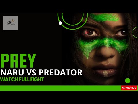 NARU Vs PREDATOR FIGHT | PREY | 2022 | PREDATOR 5 | [HD]