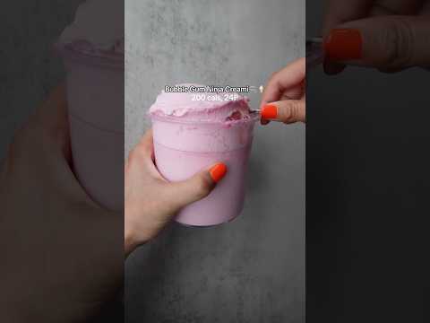 Bubblegum Ninja Creami Ice Cream 🫧🍦 200 cals for the whole pint!