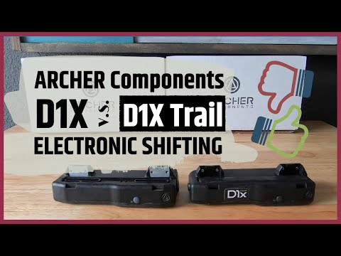 Archer Components D1x Versus the D1x Trail Wireless Electronic MTB Shifter Review