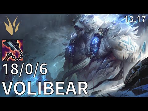 Volibear Jungle vs Sylas - EUW Master | Patch 13.17