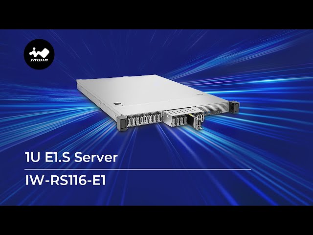 InWin PCIe Gen5 Server Chassis｜IW-RS116-E1