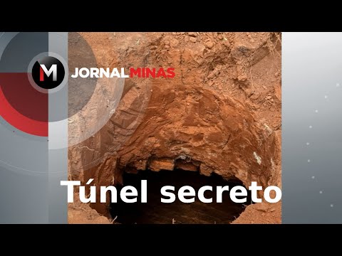 Descoberta de túnel em Luz - Jornal Minas