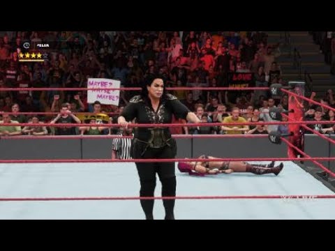 WWE 2K18 Nia Jax vs Sasha Banks