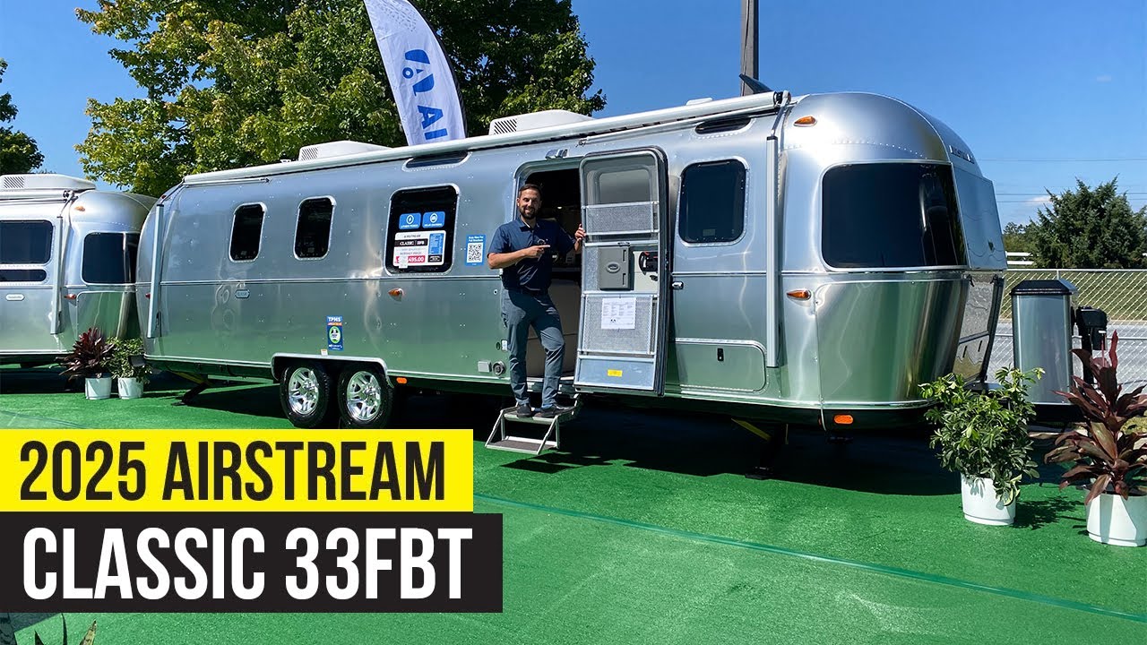 Tour the BIGGEST Airstream | 2025 Classic 33FBT Luxury Travel Trailer