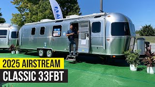 Tour the BIGGEST Airstream | 2025 Classic 33FBT Luxury 