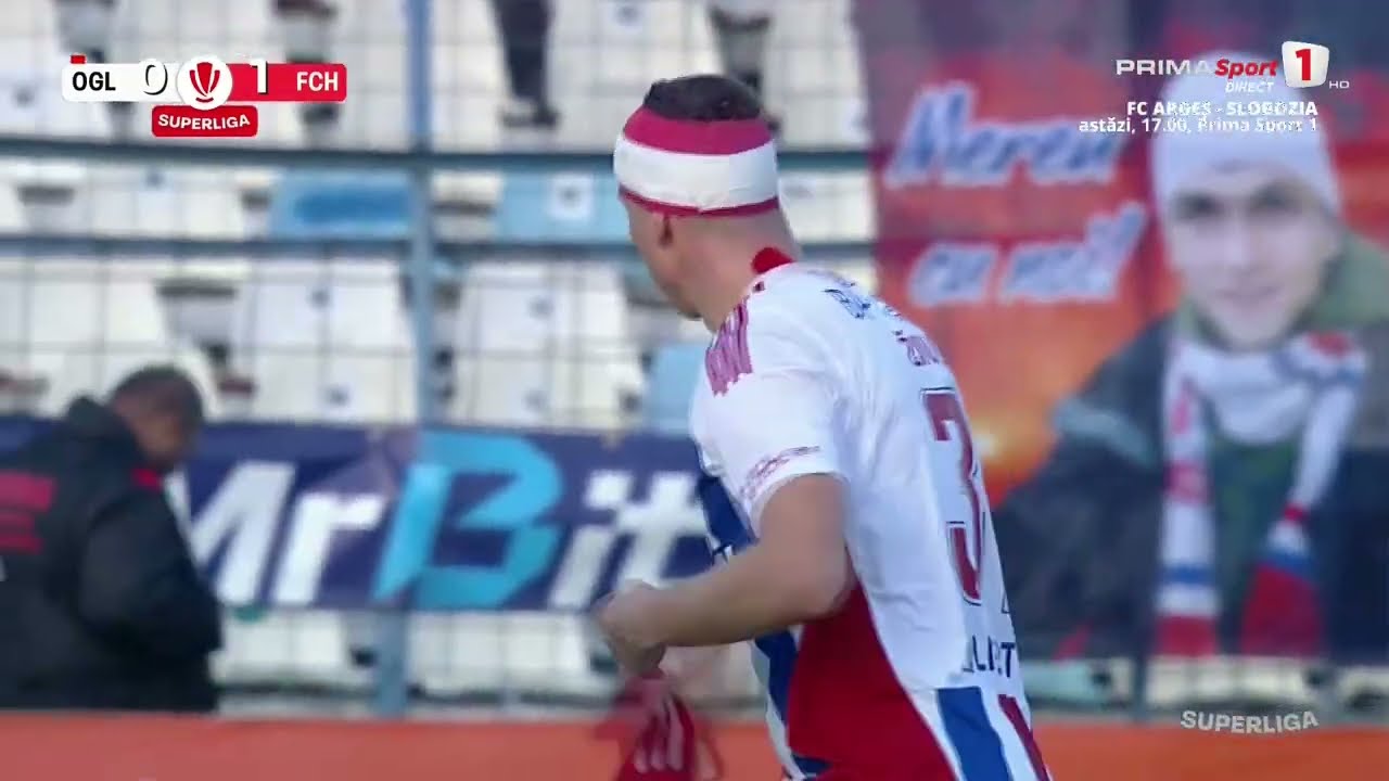 SC Oțelul Galați vs Hermannstadt Highlights
