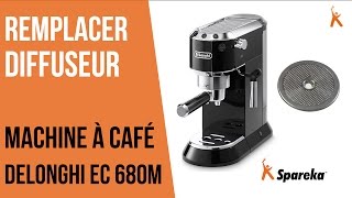 Comment remplacer le diffuseur de sa cafetière Delonghi ?