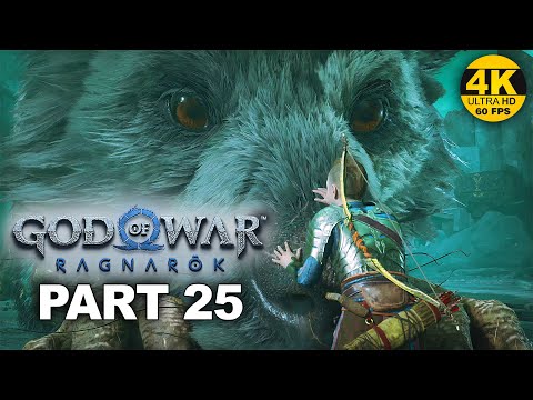 GOD OF WAR RAGNAROK   PART 25  Gameplay Walkthrough - No Commentary PS 5 recorded in 4K 60FPS