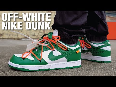 Off White Dunks Pine Green