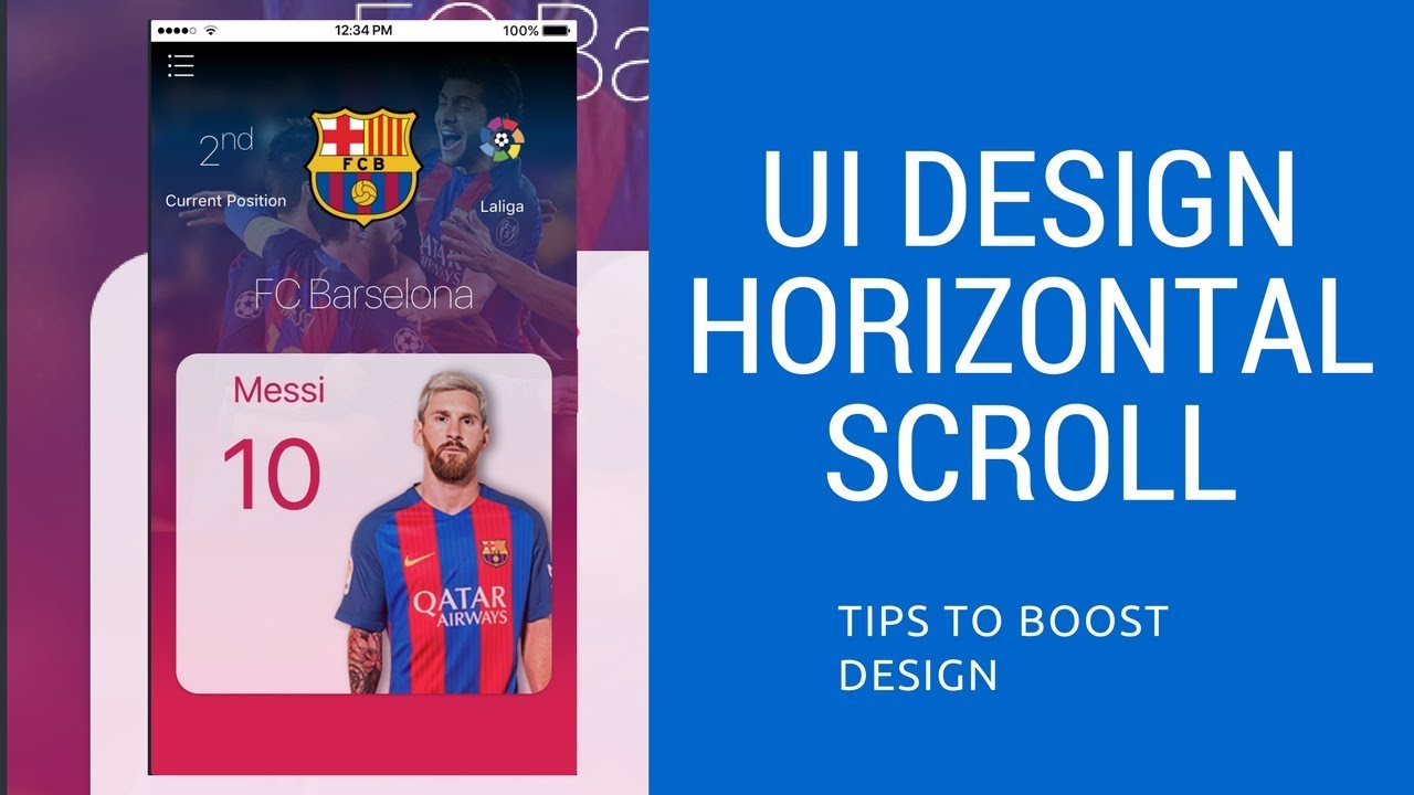 Horizontal Scroll in IONIC 3-#its easy