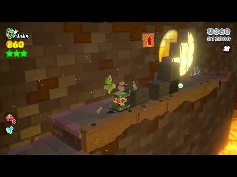 Super Mario 3D World (Switch) 5-7 100% Speedrun Time: 53 (Former WR)