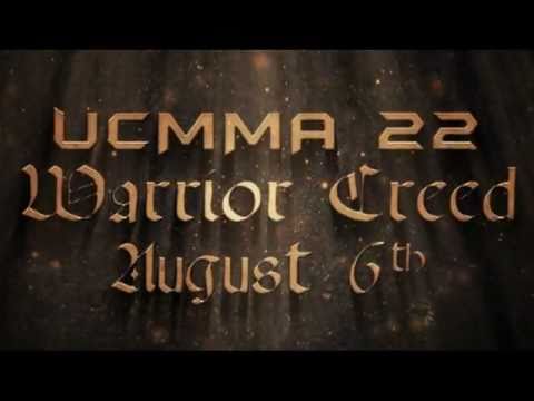 Cage Rage UK presents- UCMMA22, Warrior creed - Sat, August 6th, Troxy.