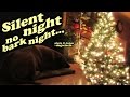 Silent Night No Bark Barking Dogs - Christmas Dog Holiday Season - Lighted Tree Light Lights Jazevox