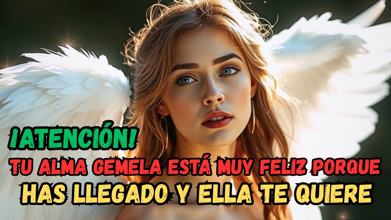 TU ALMA GEMELA ESTÁ MUY FELIZ PORQUE EL AMOR HA LLEGADO… ESO ES TODO LO QUE NECESITAS...