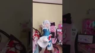 コスプレ 美少女 サメ うさぎ さめちゃん 谷間 プルプル tiktok