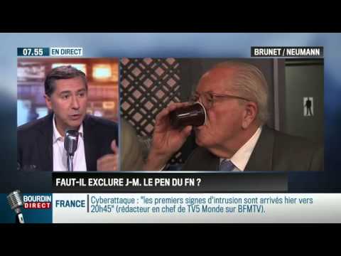 Brunet & Neumann: Faut-il exclure Jean-Marie Le Pen du Front National ? - 09/04