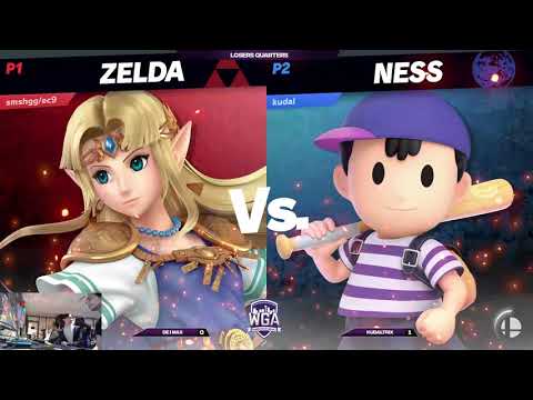 Max (Peach, Zelda) vs. Kudaltrix (Ness) - WGA Colosseum 36 - Losers Quarters