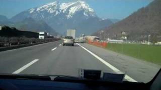 preview picture of video 'Driving thru the Swiss Alps - Milan to Lucerne'