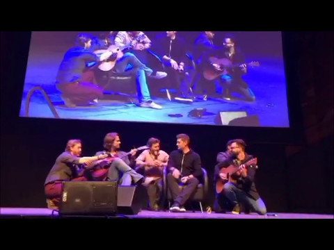 J2 Panel-Sunday-Jared is play the guitar and Jensen is sing-AHBL8