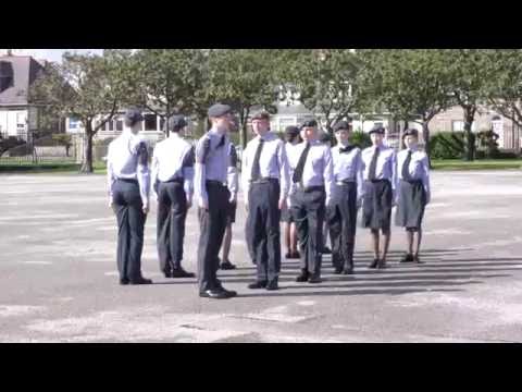 2367Sqn's 2016 Drill Squad - Wing Drill Competition