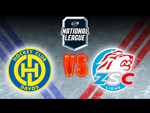 HC DAVOS VS ZSC LIONS | ŠVEICES AUGSTĀKĀ LĪGA | REGULĀRĀS SEZONAS 23. SPĒLE