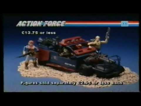 Action Force UK toy commercials