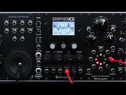 Erica Synths Graphic VCO Digital Wavetable Oscillator