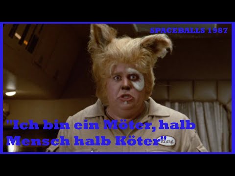 SPACEBALLS 1987 - "Ich bin ein Möter, halb Mensch halb Köter"