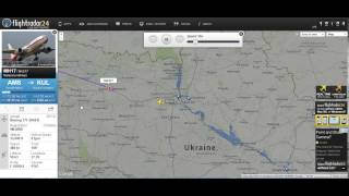 preview picture of video 'Malaysian Flight MH17 Full Flight Radar Playback Shot Down Ukraine'