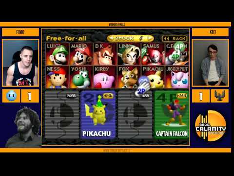 S@LT #101  Finio Pika, Kirby vs KD3 Falcon, Puff   Winners Finals   SSB64 Singles