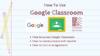 CSDNB - How to Use Google Classroom (Arabic Version)