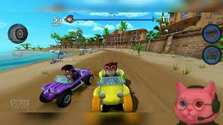 CG gameplay (Android, IOS). LEVELING UP TO MENTOK. Beach Buggy Racing 2 part #9