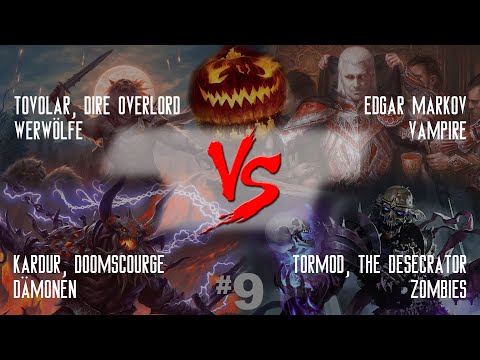 SpielRaum Commander Series - 9 - Halloween Spezial - Tovolar vs. Edgar Markov vs. Kardur vs. Tormod