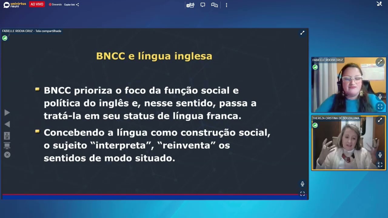 Webinar: BNCC, Competências Digitais e Língua Inglesa