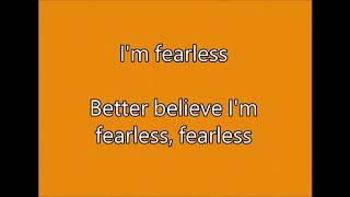 Colbie Caillat-Fearless (lyrics)