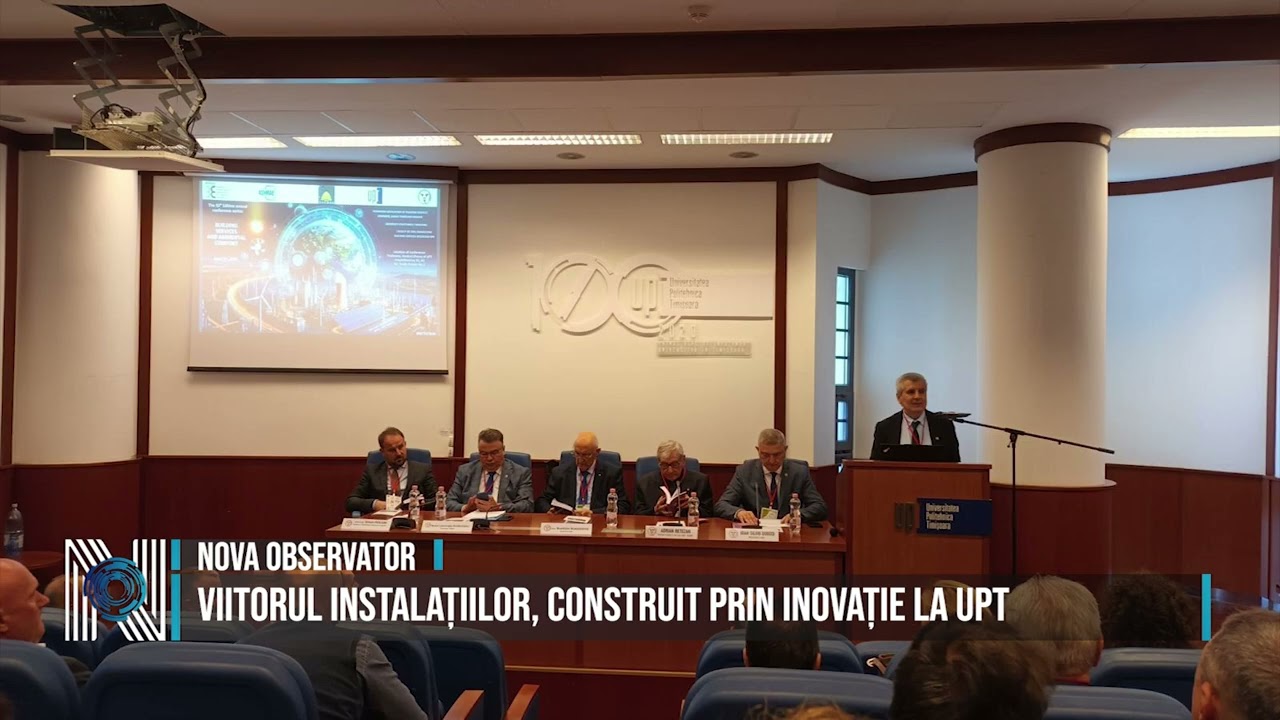 Viitorul instalațiilor, construit prin inovație la UPT