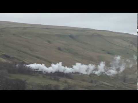 LNER A4 4464 Bittern   The Cumbrian Ranger  15 Mar 2014