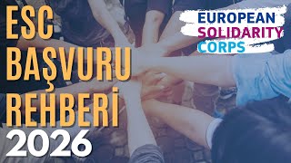 ESC Projelerine Başvuru Nasıl Yapılır? | EU Login – Youth Portal (Adım