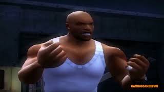 Def Jam: Fight for NY (Playstation 2) Sticky Fingaz Intro, Blazin Move and Victory Pose.👊