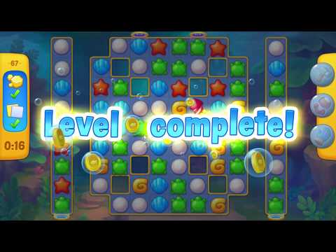 Fishdom for Beginners 67 Time Level