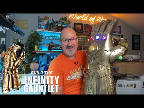 Build the Thanos Infinity War Gauntlet - Stages 70-100 - The Completed Model