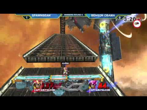 Salty Sunday @ eBash 41 (WiiU) - SpawnSean VS Benson Obama - Winners Round 5